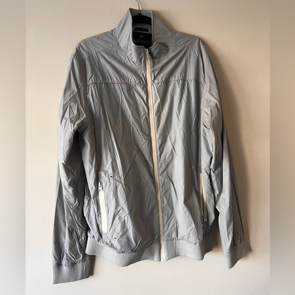 Buffalo David Bitton Windbreaker silver